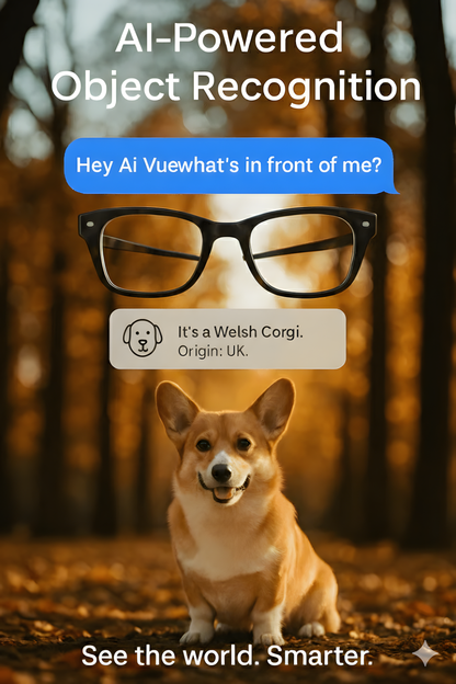 AI Vue™ AI Smart Glasses